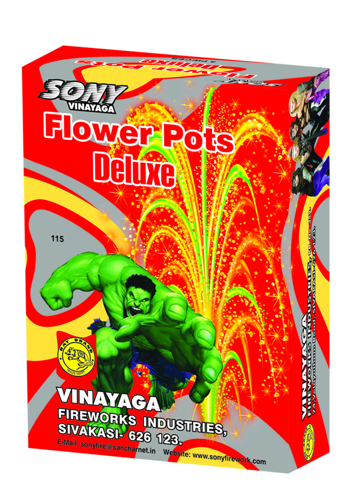 FLOWER POTS SUPER DELUXE (1 BOX)